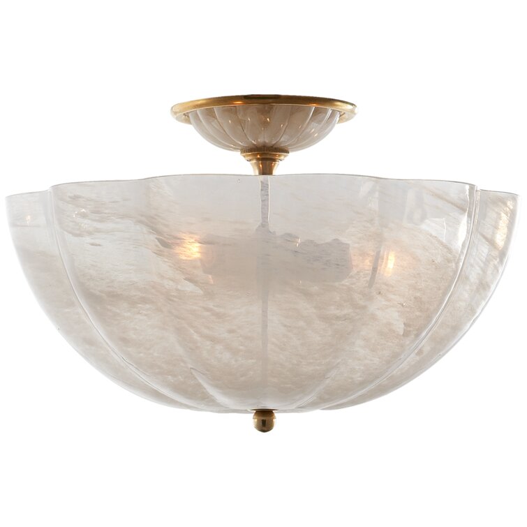 Rosehill 3 Light Semi Flush Mount by AERIN